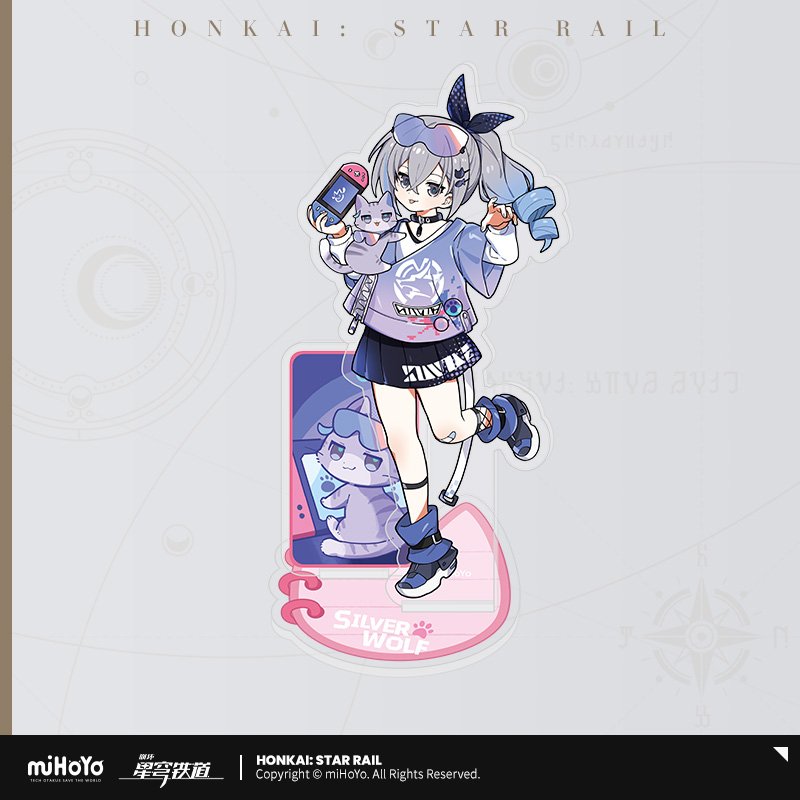 Honkai: Star Rail Kitty Series Acrylic Standee Vol 1.0