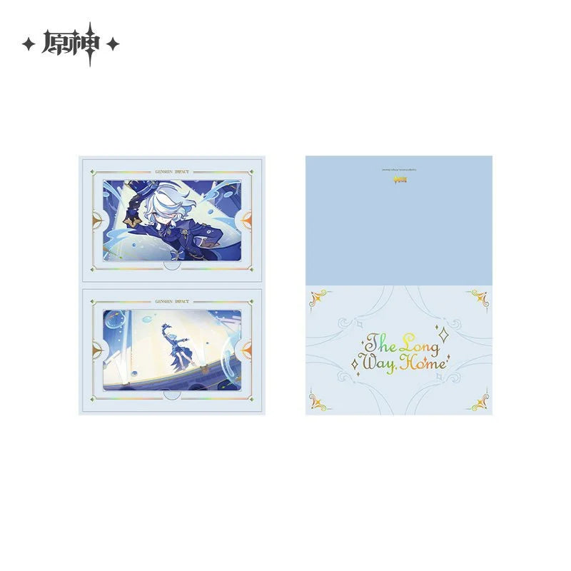 Genshin Impact The Long Way Home Series Tin Badges Card Set