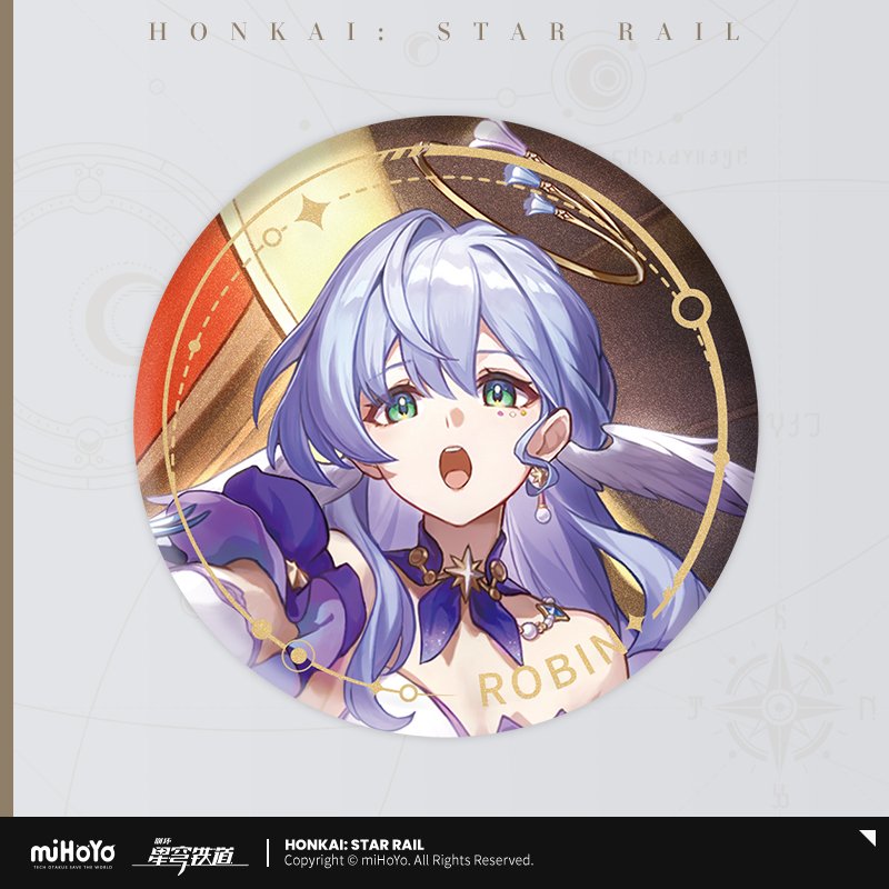 Honkai: Star Rail Official Art Serie Metall-Abzeichen: The Harmony