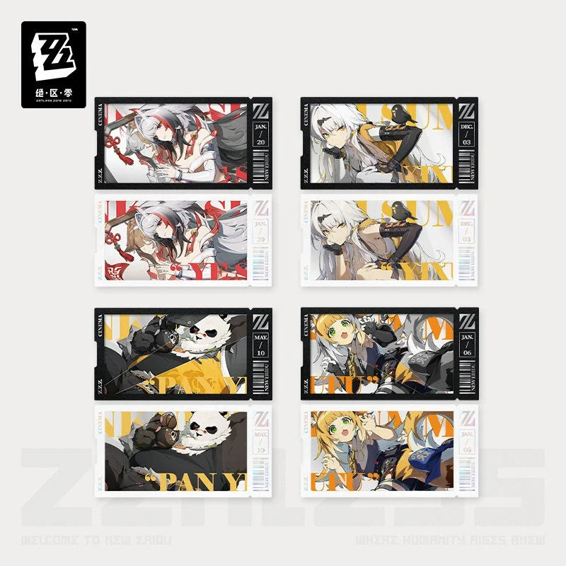 Zenless Zone Zero Mindscape Cinema Series Collection Card Set Yunkui Summit