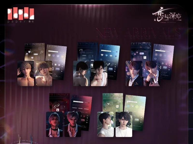 Love and Deepspace Whispered Wishes Series Mini Card Set