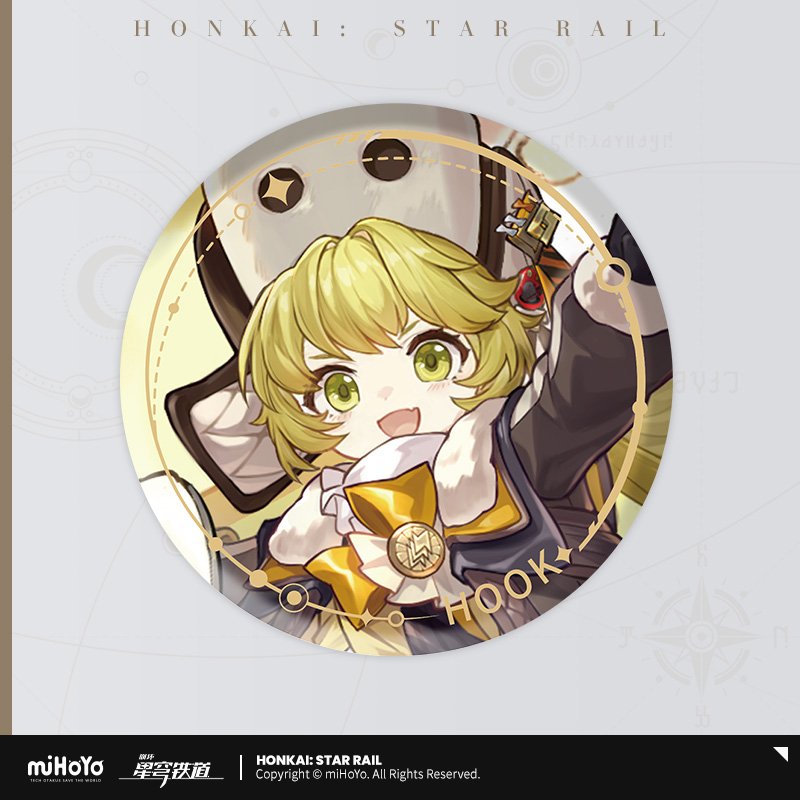 Honkai: Star Rail Official Art Serie Metall-Abzeichen: The Destruction