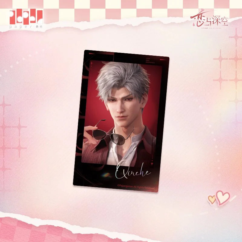 Love and Deepspace Whisper by the Heart Series Polaroid-Style Card Set