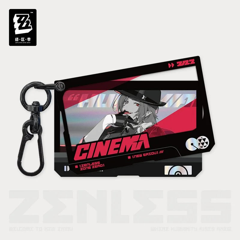 Zenless Zone Zero Mindscape Cinema Series Double Layer Acrylic Keychain Mockingbird