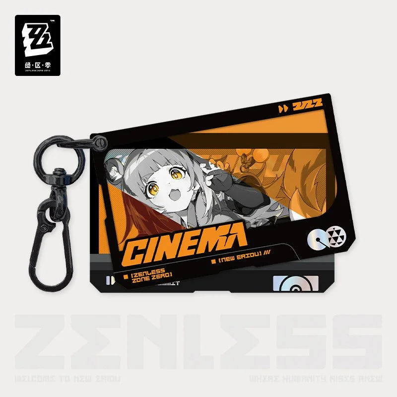 Zenless Zone Zero Mindscape Cinema Series Double Layer Acrylic Keychain Yunkui Summit