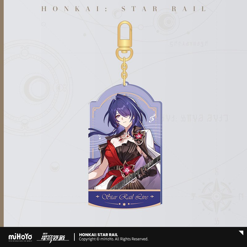 Honkai: Star Rail 2025 Star Rail Live Series Acrylic Keychain