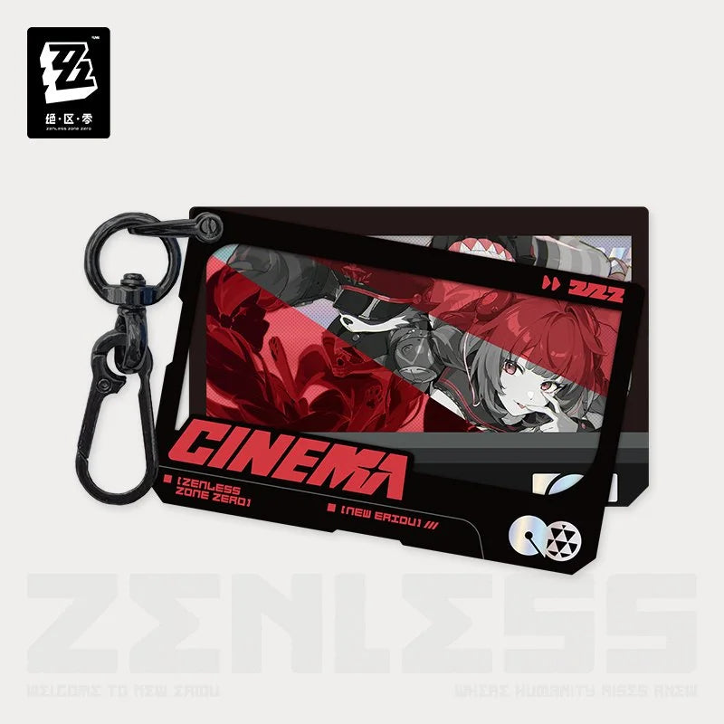Zenless Zone Zero Mindscape Cinema Series Double Layer Acrylic Keychain Unknown Faction