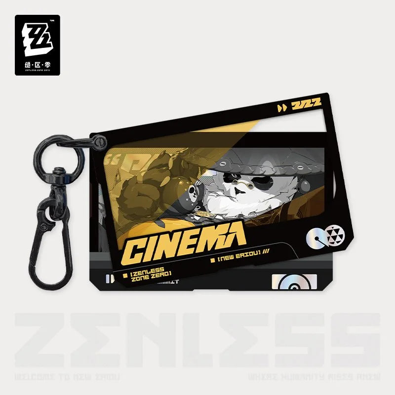 Zenless Zone Zero Mindscape Cinema Series Double Layer Acrylic Keychain Yunkui Summit