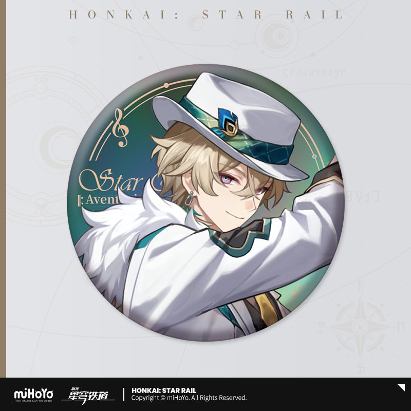 Honkai: Star Rail 2024 Star Rail Live Serie Metall-Abzeichen