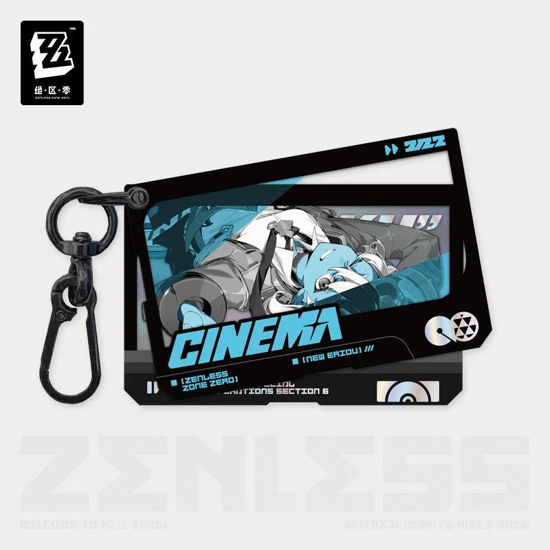 Zenless Zone Zero Mindscape Cinema Series Double Layer Acrylic Keychain Hollow Special Operations Section 6