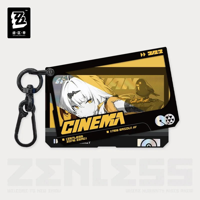 Zenless Zone Zero Mindscape Cinema Series Double Layer Acrylic Keychain Yunkui Summit