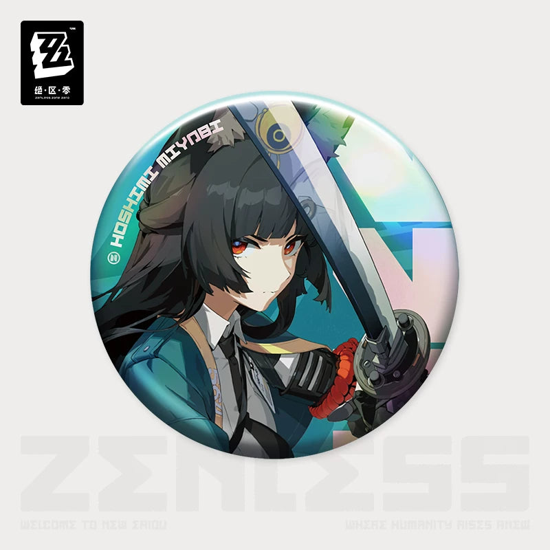 Zenless Zone Zero Inter-Knot Selected Series Tinplate Badge Blind Box Vol.1