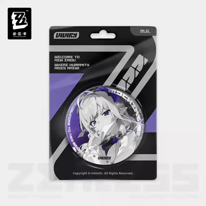 Zenless Zone Zero Mindscape Cinema Series Reflective Badge Mockingbird