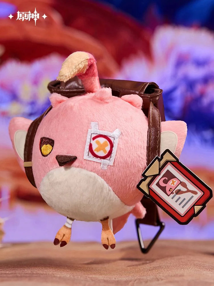 Genshin Impact Cacucu Sound Making Plush Keychain