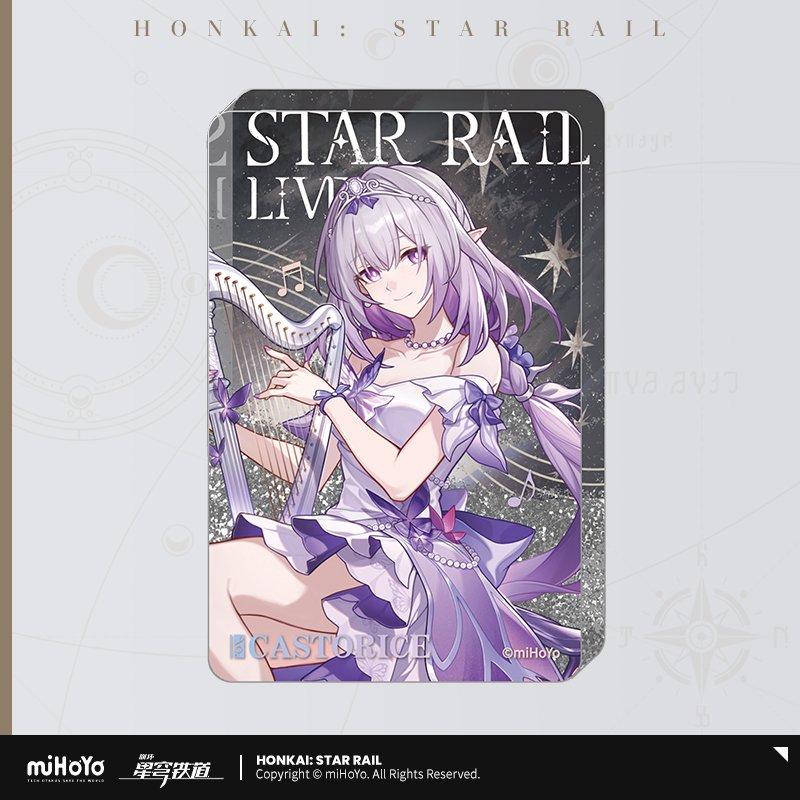 Honkai: Star Rail 2025 Star Rail Live Serie Acryl Treibsand Display Block