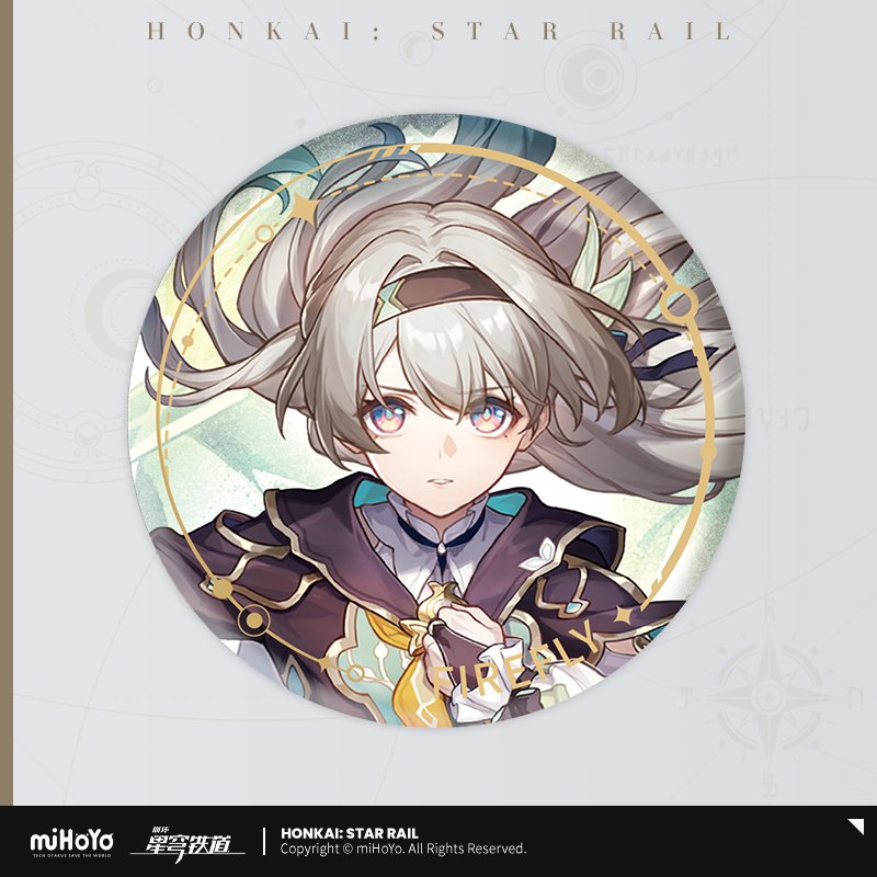 Honkai: Star Rail Official Art Serie Metall-Abzeichen: The Destruction