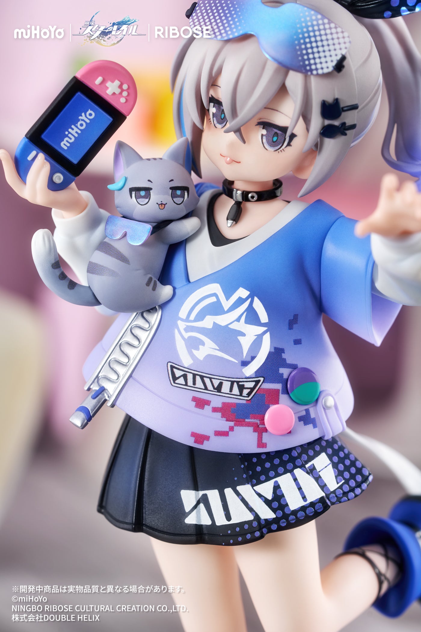 Honkai: Star Rail Little One and Cat Series Silver Wolf Figure