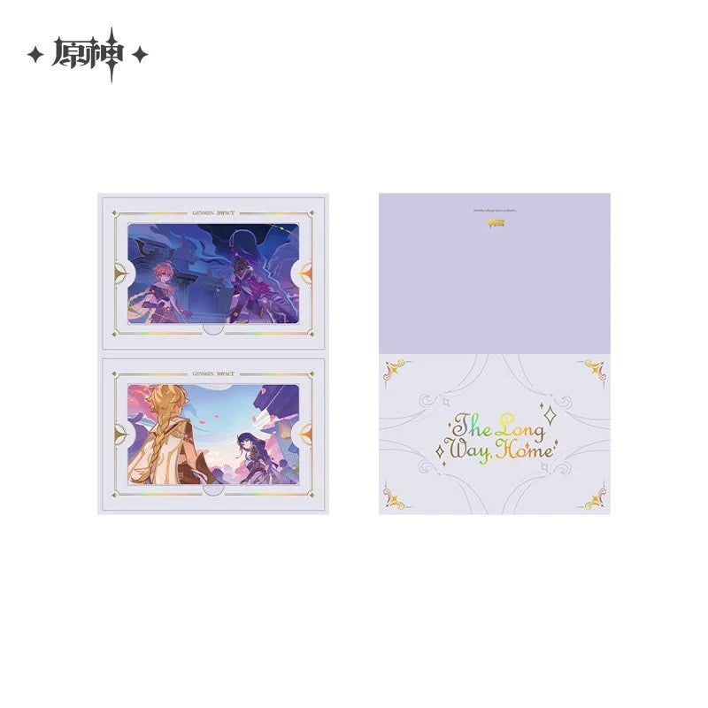 Genshin Impact The Long Way Home Series Tin Badges Card Set