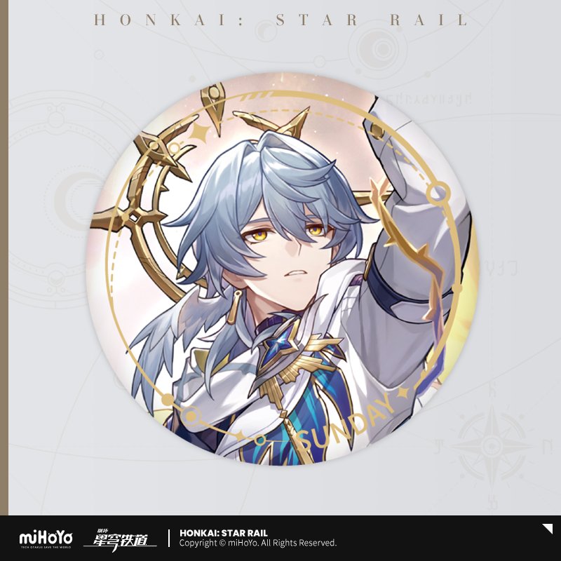 Honkai: Star Rail Official Art Serie Metall-Abzeichen: The Harmony