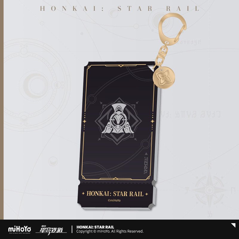 Honkai: Star Rail Official Art Series Acrylic Keychain: The Destruction