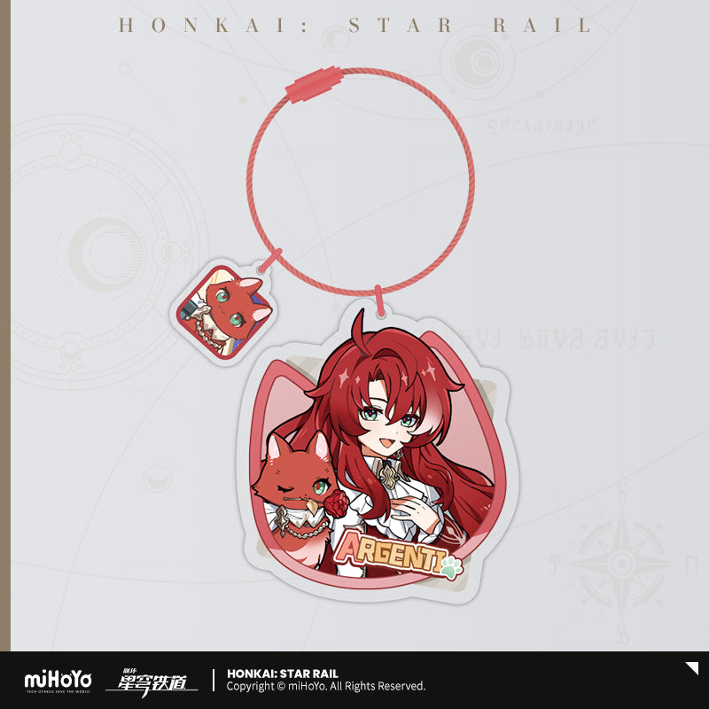 Honkai: Star Rail Little One and Cat Series Acrylic Keychain