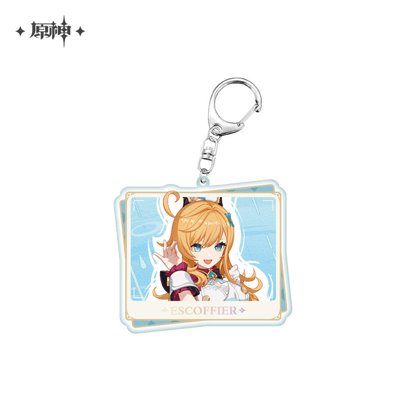 Genshin Impact Character PV Series Acrylic Keychain