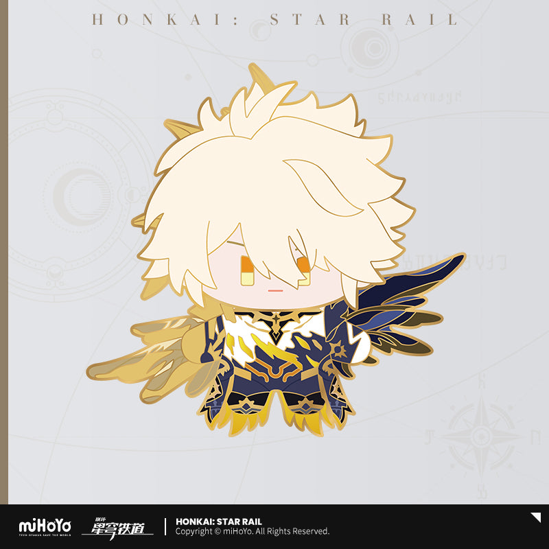Honkai: Star Rail Chibi Series Metal Badge