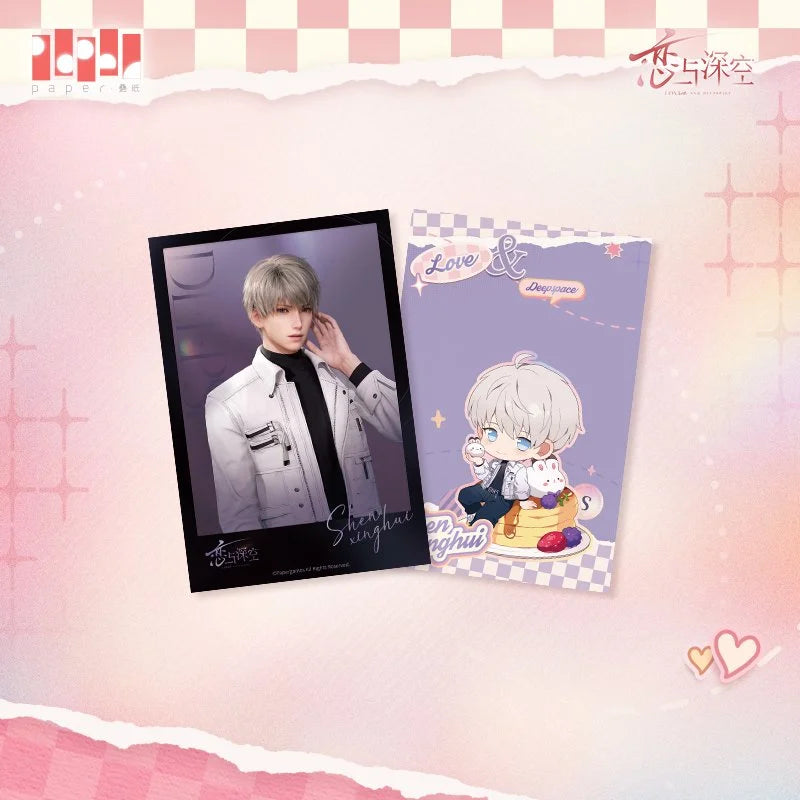 Love and Deepspace Whisper by the Heart Series Postcard Set