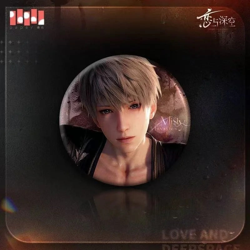 Love and Deepspace Translucent Possession Series Tin Badge