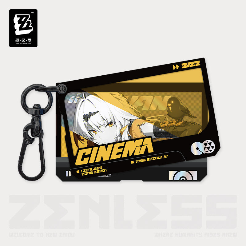 Zenless Zone Zero Mindscape Cinema Series Double Layer Acrylic Keychain Yunkui Summit