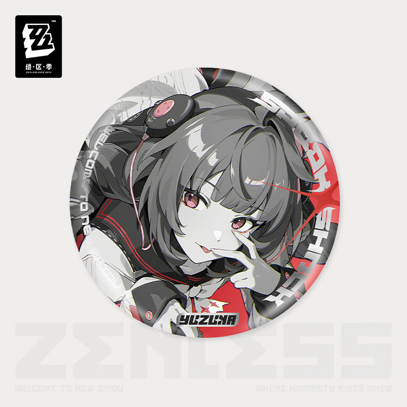 Zenless Zone Zero Mindscape Cinema Series Reflective Badge Spook Shack