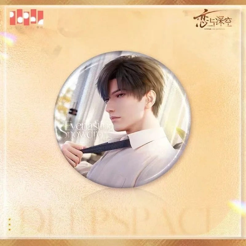 Love and Deepspace Frozen Moments Series Tin Badge