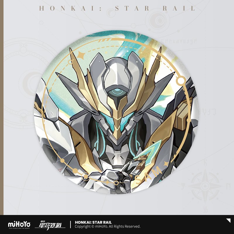 Honkai: Star Rail Official Art Serie Metall-Abzeichen: The Destruction