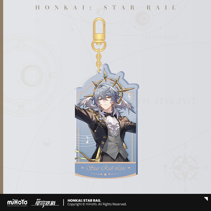 Honkai: Star Rail 2025 Star Rail Live Series Acrylic Keychain