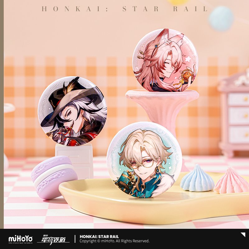 Honkai: Star Rail Cosmic Candy House Serie Holografisches Abzeichen Vol 3.0