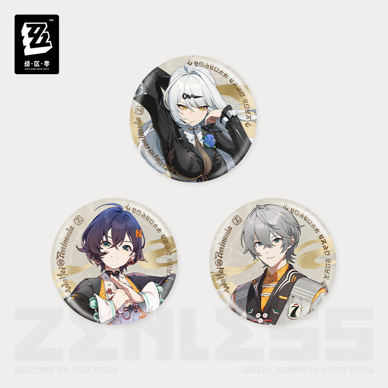 Zenless Zone Zero The New Eridu Fashion Series Metal Pin Vol 2.0