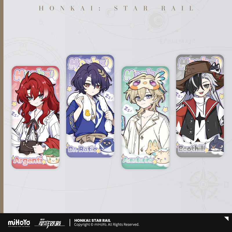 Honkai: Star Rail Boy’s Dormitory Series Chibi Square Pin