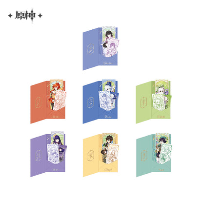 Genshin Impact Anniversary Celebration Series Commemorative Ticket and Card Set