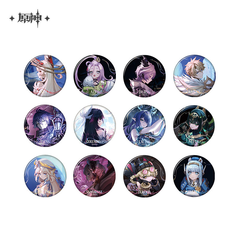Genshin Impact: Badge Collection of the "Ballad of the Empty Moon" Themed Series of Genshin Impact