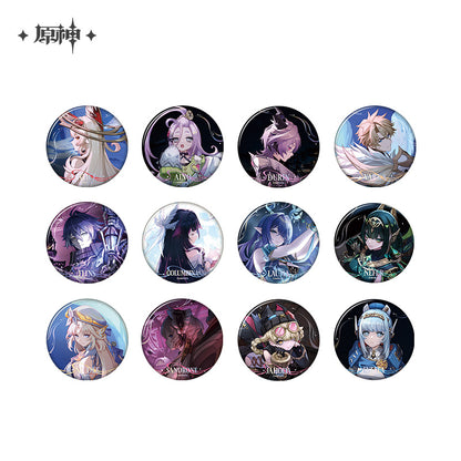 Genshin Impact: Badge Collection of the "Ballad of the Empty Moon" Themed Series of Genshin Impact
