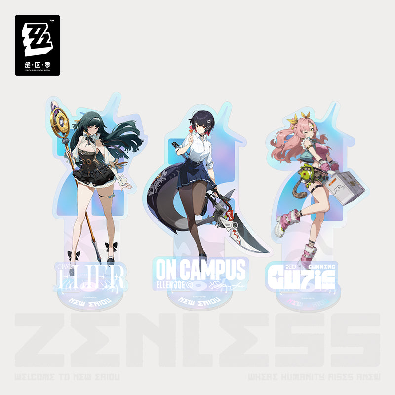 Zenless Zone Zero The News Eridu Fashion Series Acrylic Standee