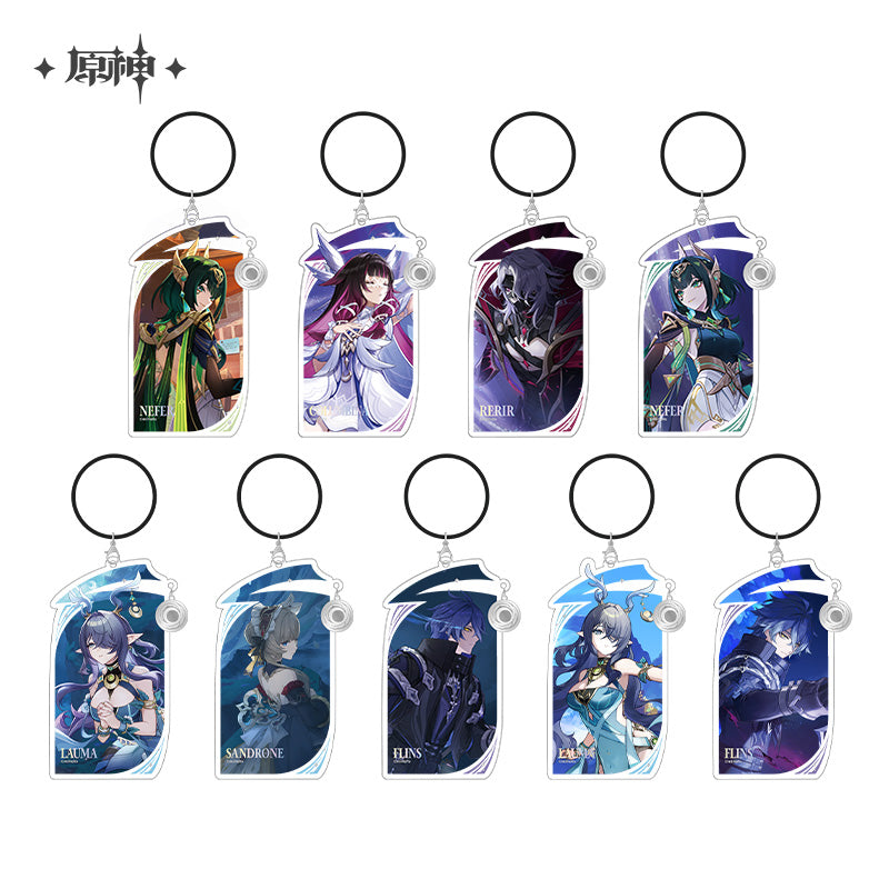 Genshin Impact Theme Series Acrylic Keychain Charm