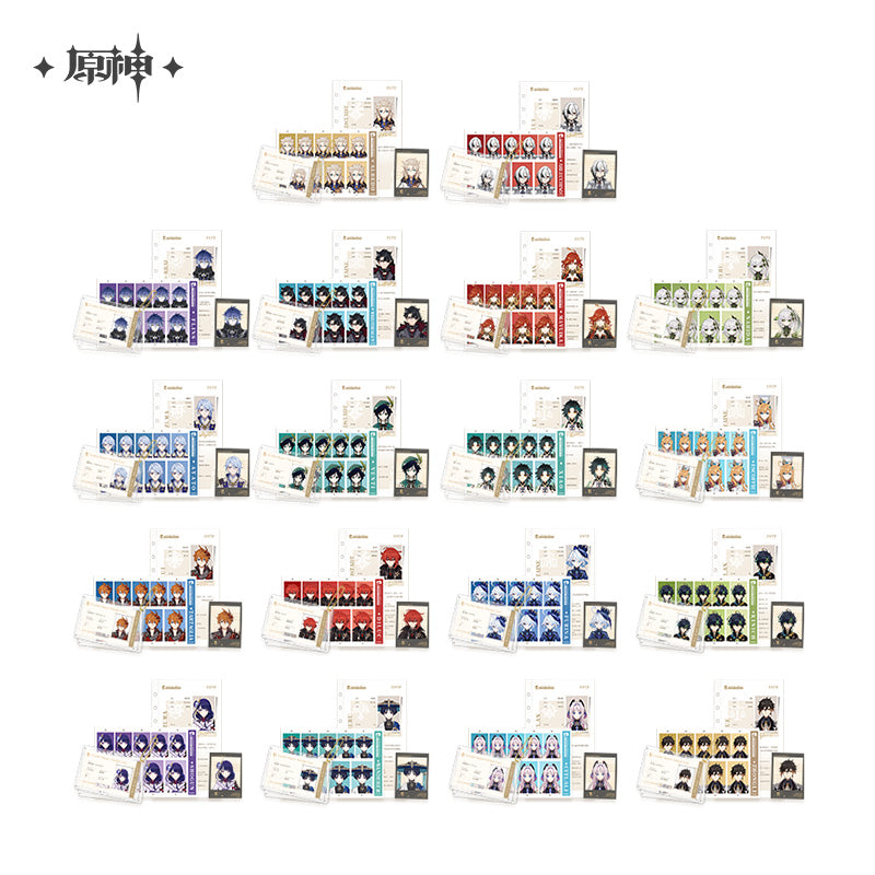Genshin Impact Lightbox Chronicles Series Profile Set