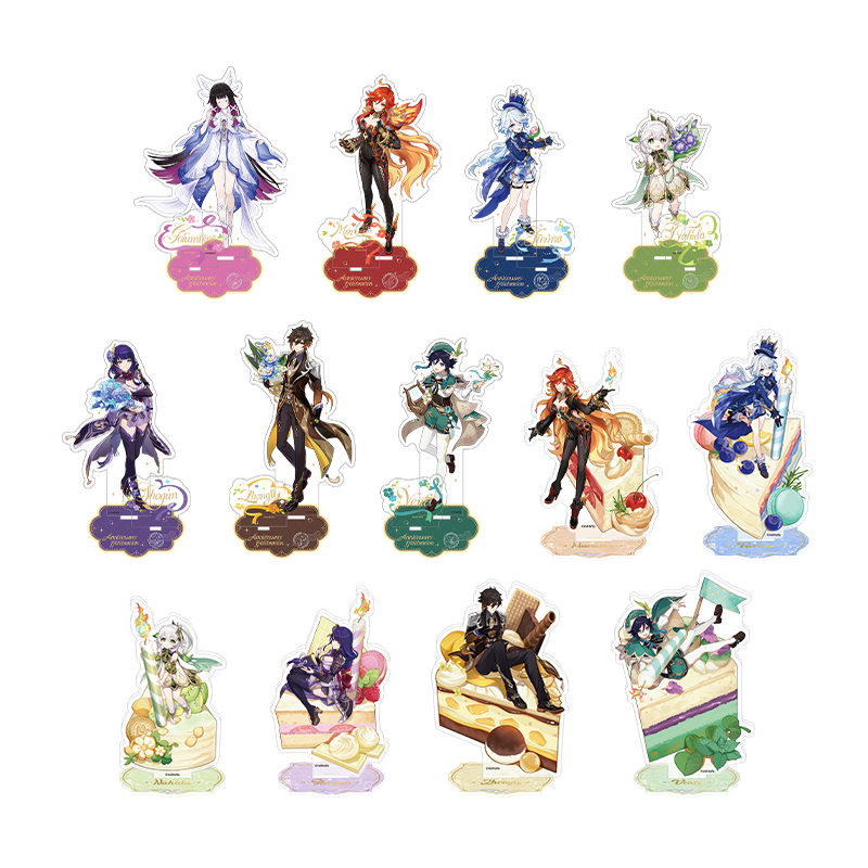 Genshin Impact Anniversary Celebration Series Acrylic Standee