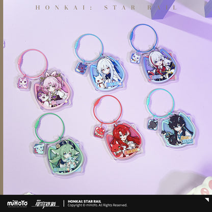 Honkai: Star Rail Little One and Cat Series Acrylic Keychain