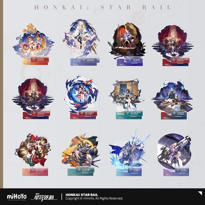 Honkai: Star Rail Official Art Serie Acryl-Aufsteller: The Harmony