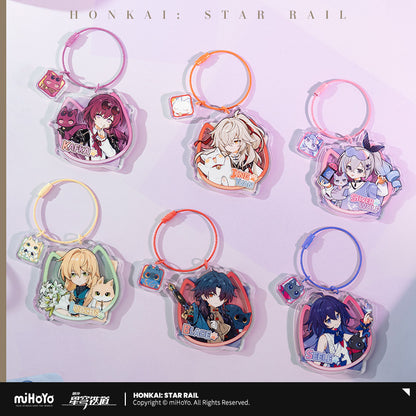 Honkai: Star Rail Little One and Cat Series Acrylic Keychain