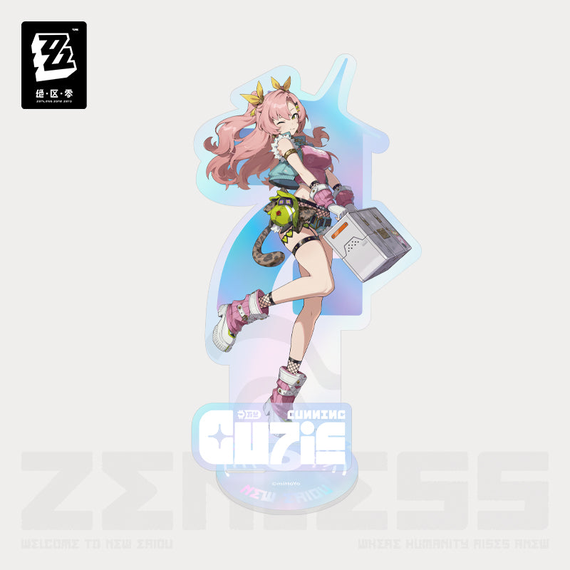 Zenless Zone Zero The News Eridu Fashion Series Acrylic Standee