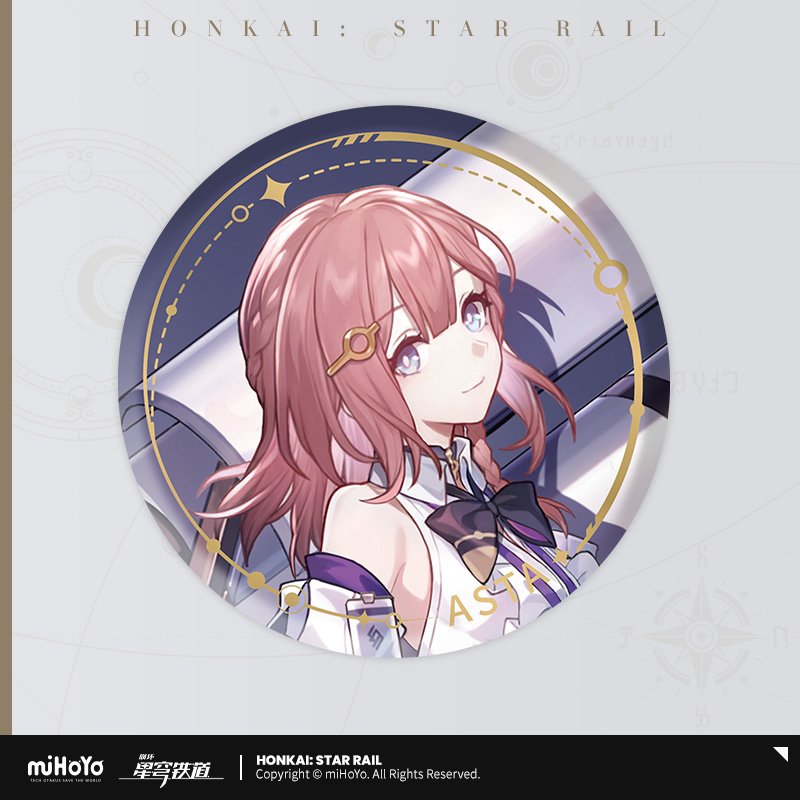 Honkai: Star Rail Official Art Serie Metall-Abzeichen: The Harmony