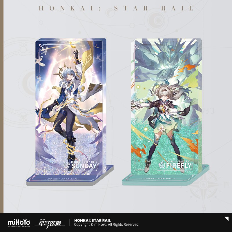 Honkai: Star Rail Official Art Series Acrylic Resin Shaker Block
